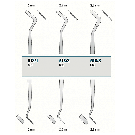 Medesy Plastic Filling/Composite Instrument #518/3