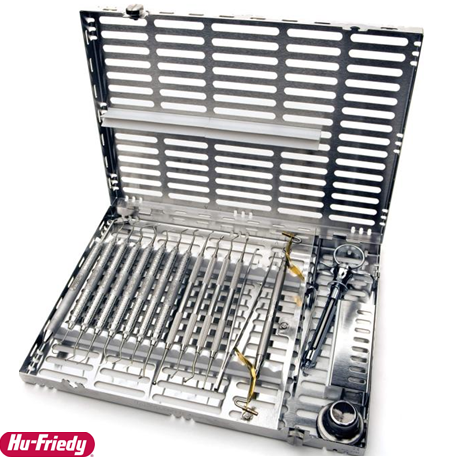 Hu-Friedy Bur Cushion with Short Lid, holds 12burs