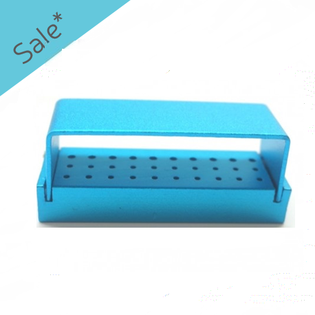 30-holes bur holder for high-speed and low speed burs