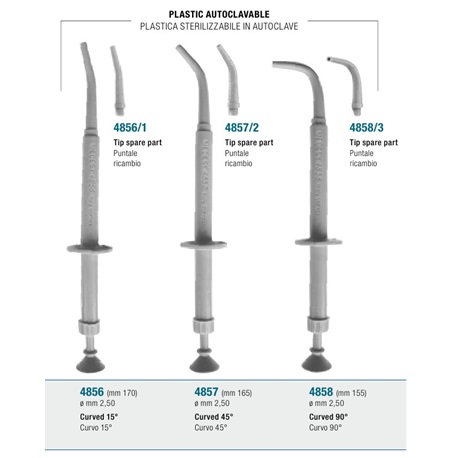 Medesy Amalgam Carrier Plastic 90 Degree #4858
