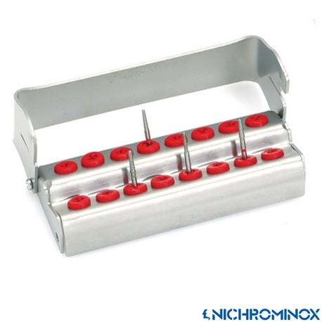 Nichrominox 16-holes Ergo Plug Bur holder for burs