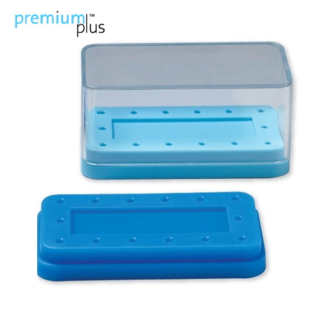 Premium Plus Rectangular Magnetic Bur Stands 14 holes