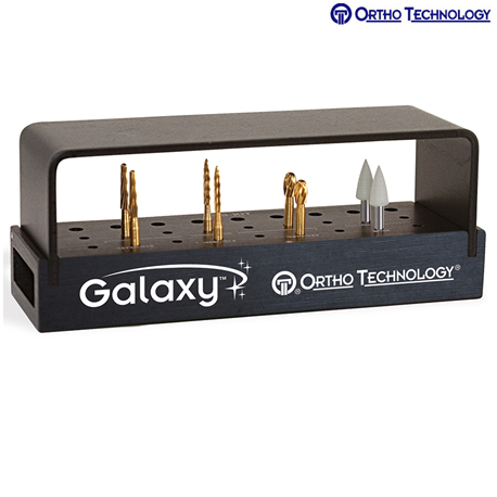 Ortho Technology DeBonding Burs Intro Kit 8 Burs/Bur Block #DB-KIT