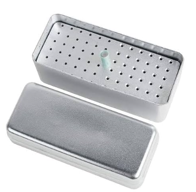 Royalguard -72 Holes Dental Bur Holder Autoclavable Sterilizing Endo Files Box Stand